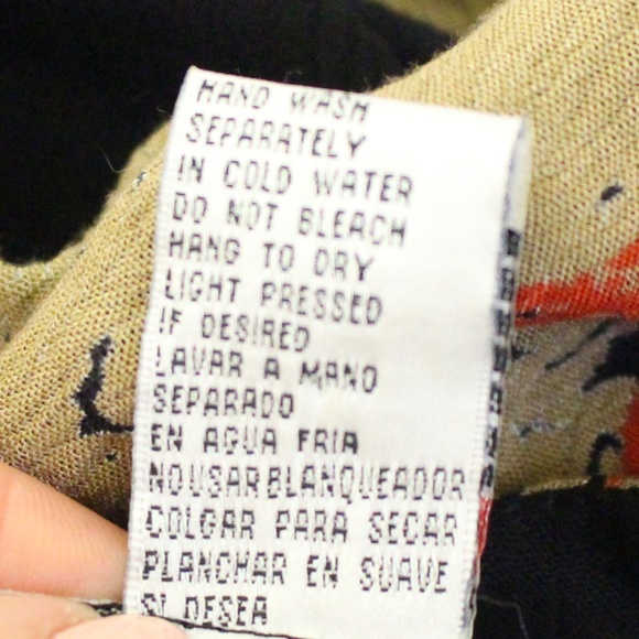 Vintage Creazioni Effeci 1980s Colorblock Geometric Abstract Blouse Oversized - Picture 9 of 10